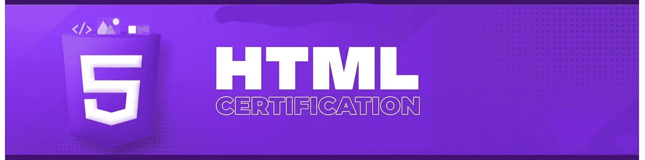 HTML & CSS verified certificate sample