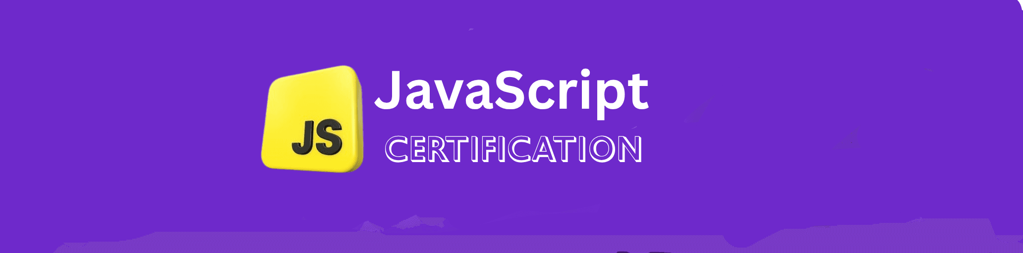 JavaScript verified certificate sample